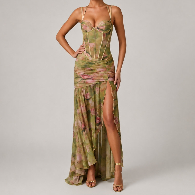 Corset Maxi Dress