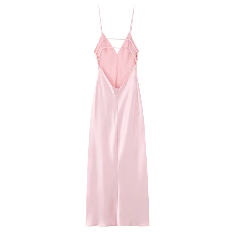 Midi Satin Dress
