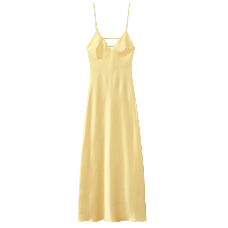 Midi Satin Dress