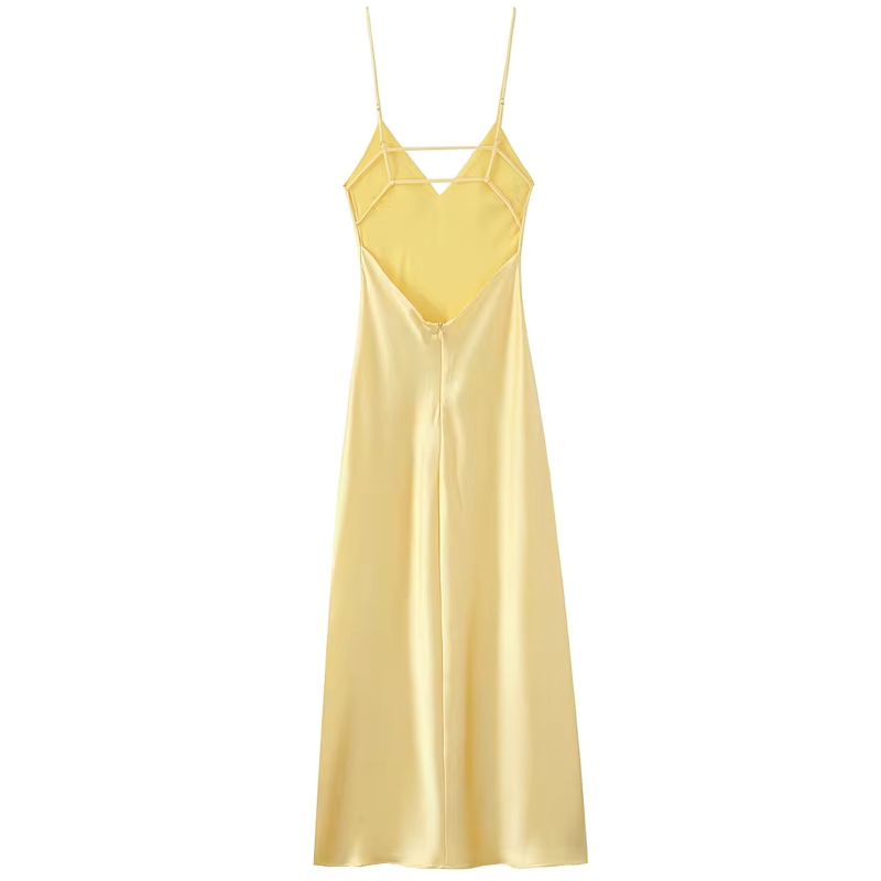 Midi Satin Dress