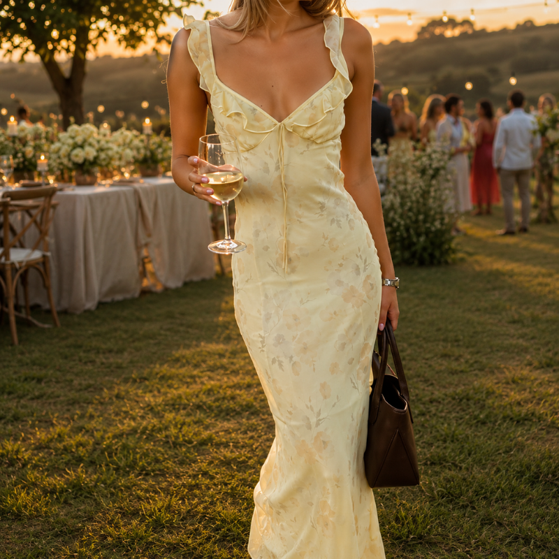 Butter Yellow Maxi Dress
