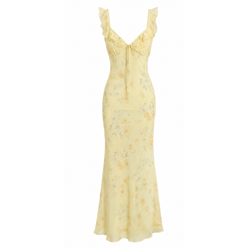 Butter Yellow Maxi Dress